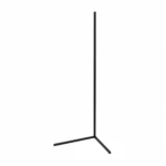 Black 155 cm RGB Corner Floor Lamp — White-background main view