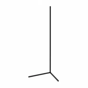 Black 155 cm RGB Corner Floor Lamp — White-background main view