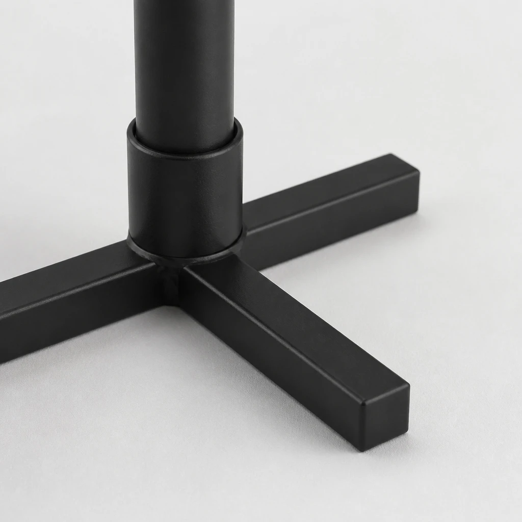 Black 40 cm RGB Light Bar Table Lamp — Material and construction detail