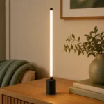 Black 50 cm USB Light Bar Table Lamp — Interior lifestyle view