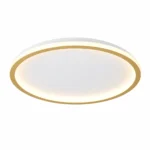 Gold 30 cm Halo LED Ceiling Light — White-background main view