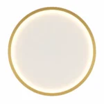 Gold 30 cm Halo LED Ceiling Light — Distinct alternate studio view on white