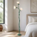 Green Three-Lily Floor Lamp — Second interior view
