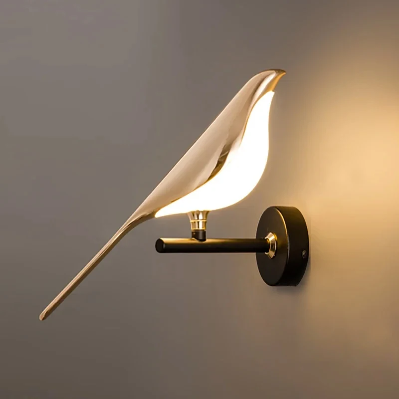 Modern LED Wall Lamp Magpie Bird Indoor Lighting Decoration Home Bedroom Bedside Living Room Art Decorative Wall Lights Sconce - Image 6