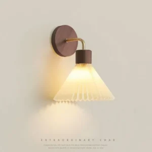 Nordic LED Wall Lamp Modern Wood Wall Light Indoor Lighting Room Decor Sconces For Bedside Bedroom Living Room Hotel E27 Bulb