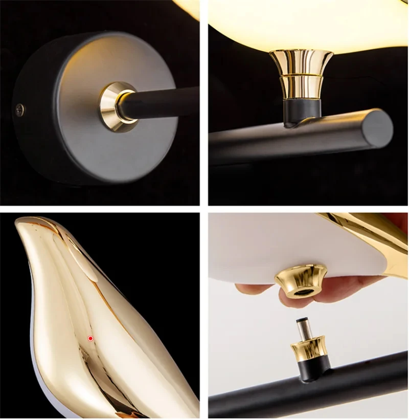 Modern LED Wall Lamp Magpie Bird Indoor Lighting Decoration Home Bedroom Bedside Living Room Art Decorative Wall Lights Sconce - Image 2
