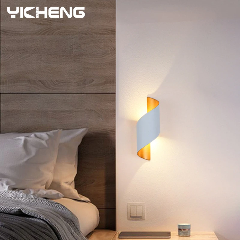 Spiral Design LED Wall Lamp 10W Indoor Wall Lights Waterproof Outdoor Modern Nordic Sconce Lamp Interior Wall Light Home Decor - Image 6