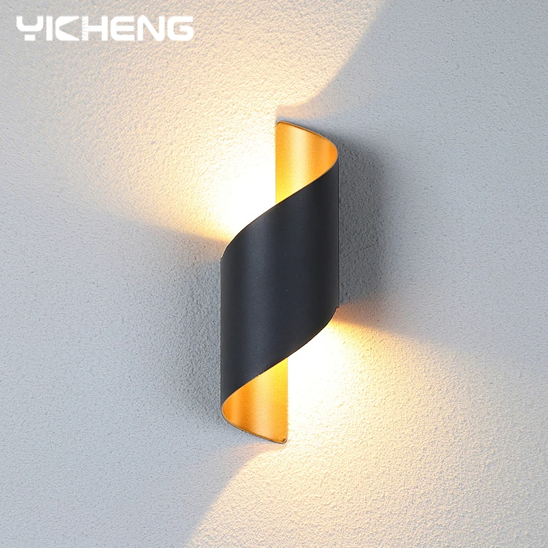 Spiral Design LED Wall Lamp 10W Indoor Wall Lights Waterproof Outdoor Modern Nordic Sconce Lamp Interior Wall Light Home Decor - Image 5