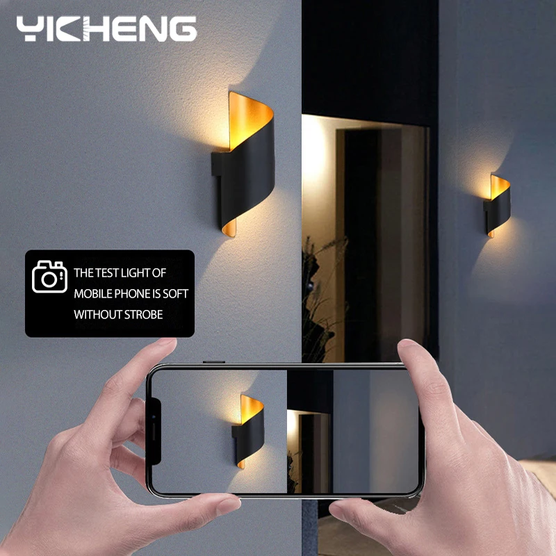 Spiral Design LED Wall Lamp 10W Indoor Wall Lights Waterproof Outdoor Modern Nordic Sconce Lamp Interior Wall Light Home Decor - Image 4