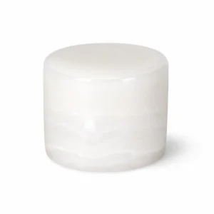 Natural Stone Touch Night Light, White — main view on white