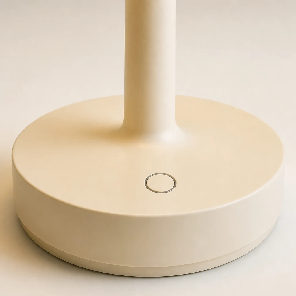 Rechargeable 16-Color Ripple Projection Table Lamp — Material and construction detail