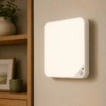 Square Rechargeable 6W Motion Sensor Ceiling Light — Interior lifestyle view