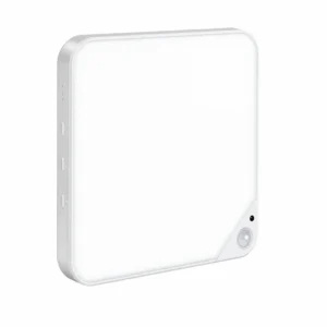 Square Rechargeable 8W Motion Sensor Ceiling Light — White-background main view
