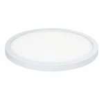 White 18W Ultra-Thin LED Ceiling Light, Warm White — White-background main view