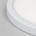 White 18W Ultra-Thin LED Ceiling Light, Warm White — Material and construction detail