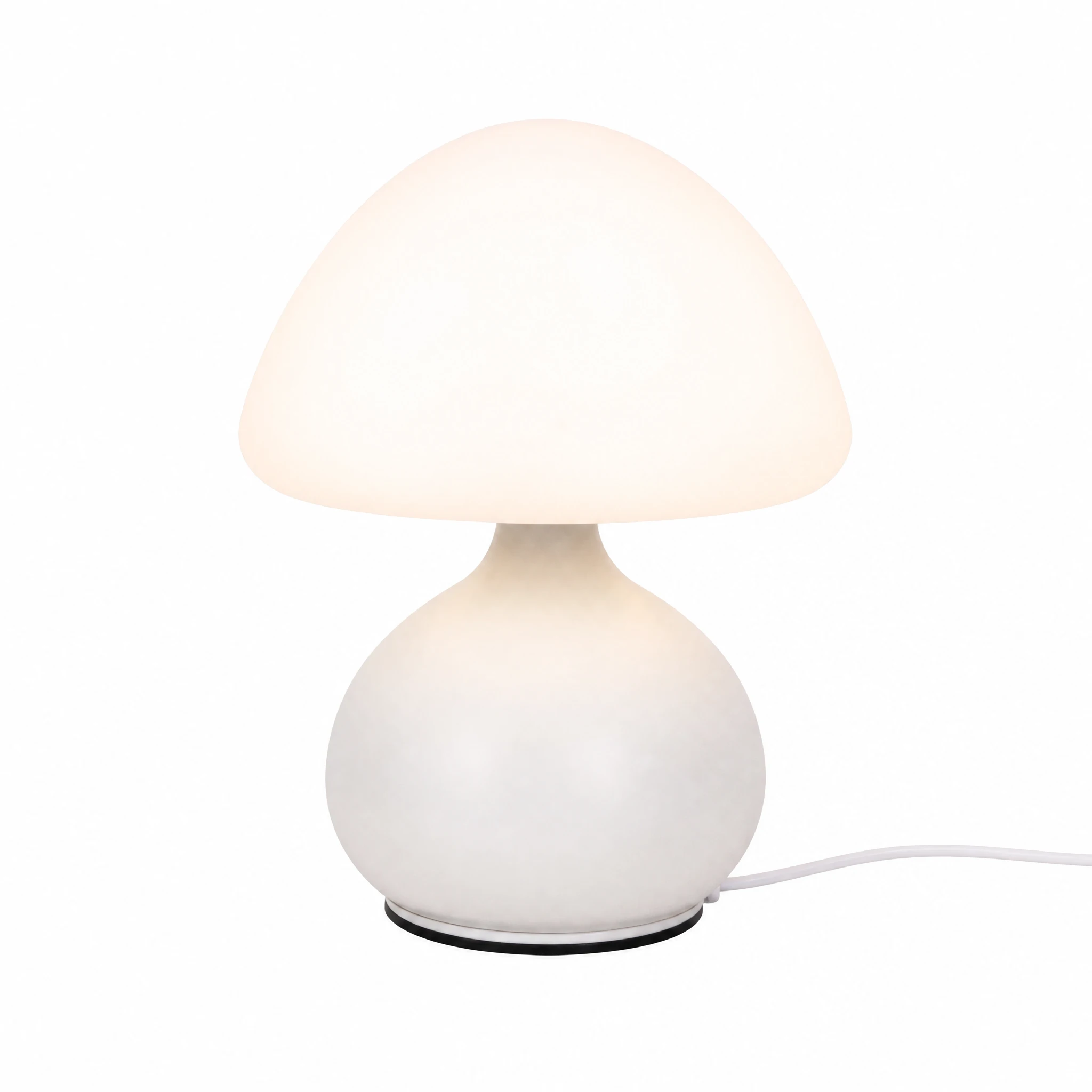 White Mushroom USB Table Lamp — White-background main view White Mushroom USB Table Lamp — White-background main view