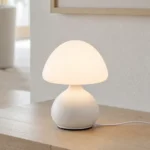White Mushroom USB Table Lamp — Second interior view