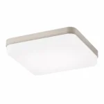 White Square 16W LED Ceiling Light, Warm White — White-background main view