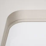 White Square 16W LED Ceiling Light, Warm White — Material and construction detail