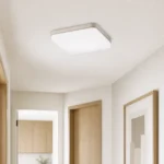 White Square 16W LED Ceiling Light, Warm White — Second interior view