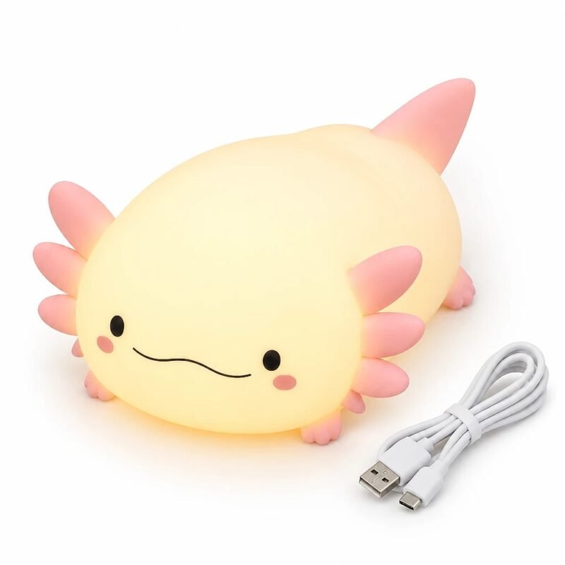 Axolotl Silicone Night Light