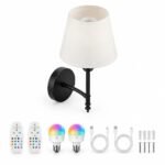 Battery Operated Wall Light, 2 Pack