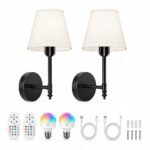 Battery Operated Wall Light, 2 Pack