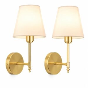 Battery Wall Sconce, Set of 2