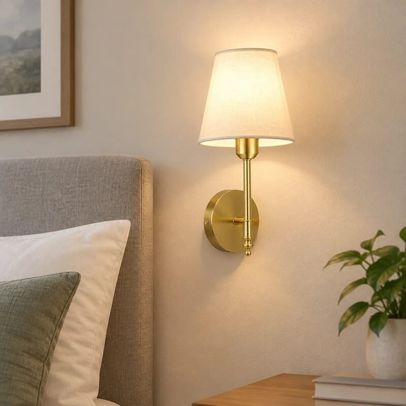 Battery Wall Sconce, Set of 2