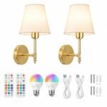 Battery Wall Sconce, Set of 2