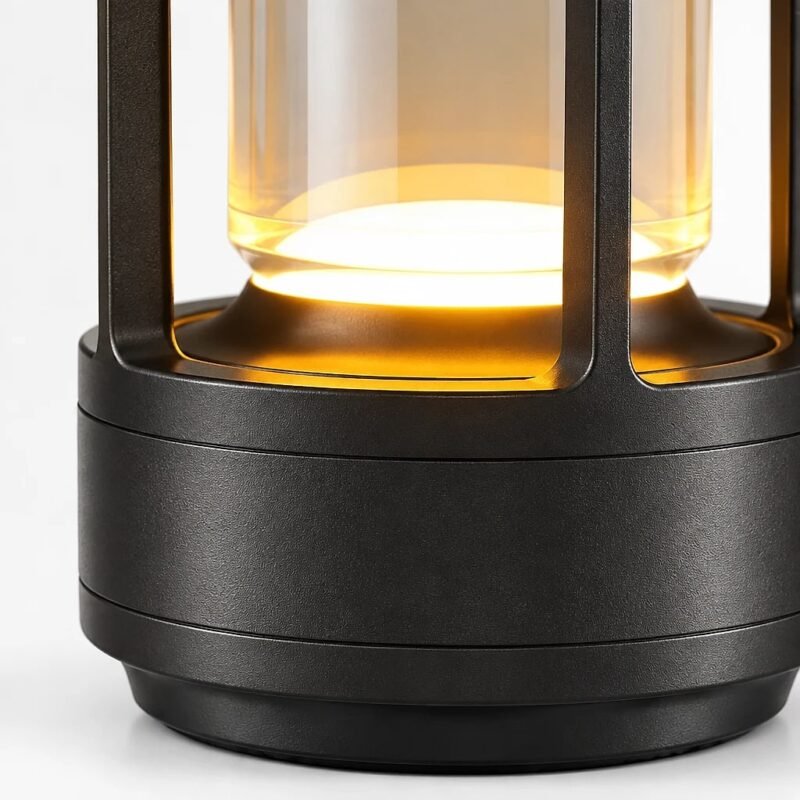 Cordless Desk Lamp, Black