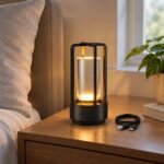 Cordless Desk Lamp, Black