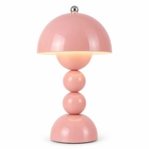 Cordless Desk Lamp, Pink