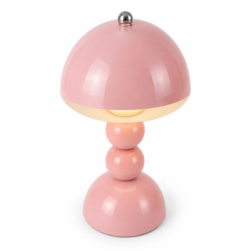 Cordless Desk Lamp, Pink