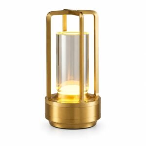 Cordless LED Table Lamp, Gold