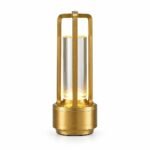 Cordless LED Table Lamp, Gold