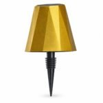 LED Rechargeable Table Lamp, Gold