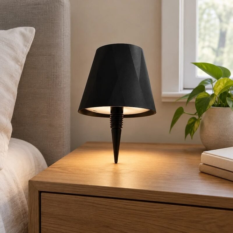 LED Table Lamp, Black