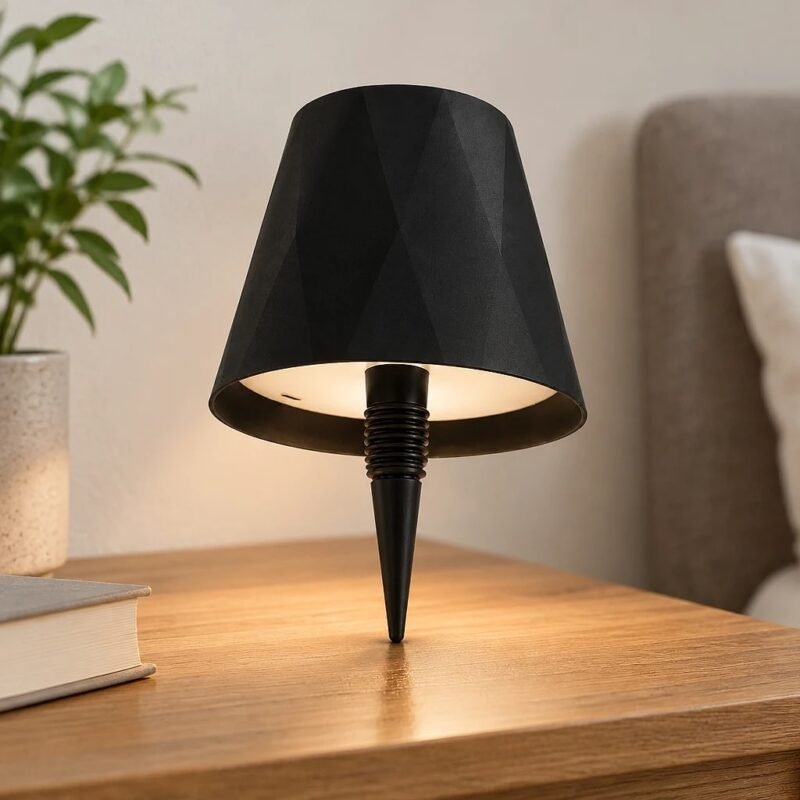 LED Table Lamp, Black