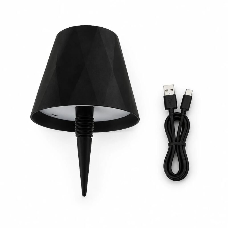 LED Table Lamp, Black