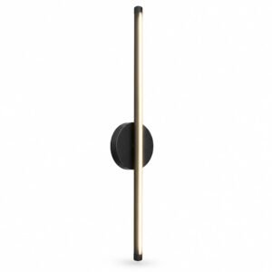 LED Wall Lamp, 50 cm Black