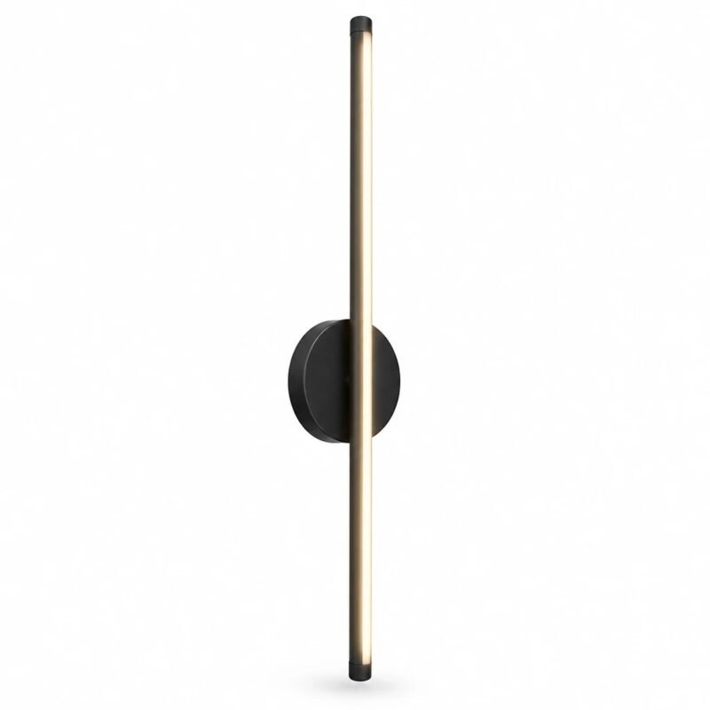 LED Wall Lamp, 50 cm Black, main packshot LED Wall Lamp, 50 cm Black