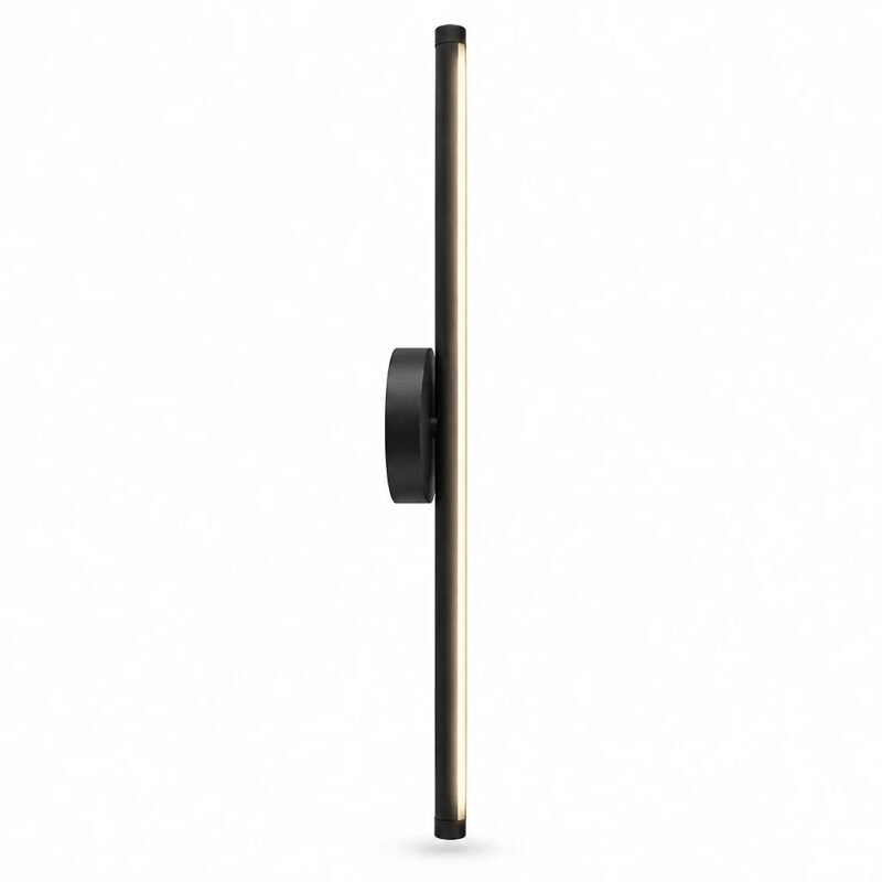 LED Wall Lamp, 50 cm Black