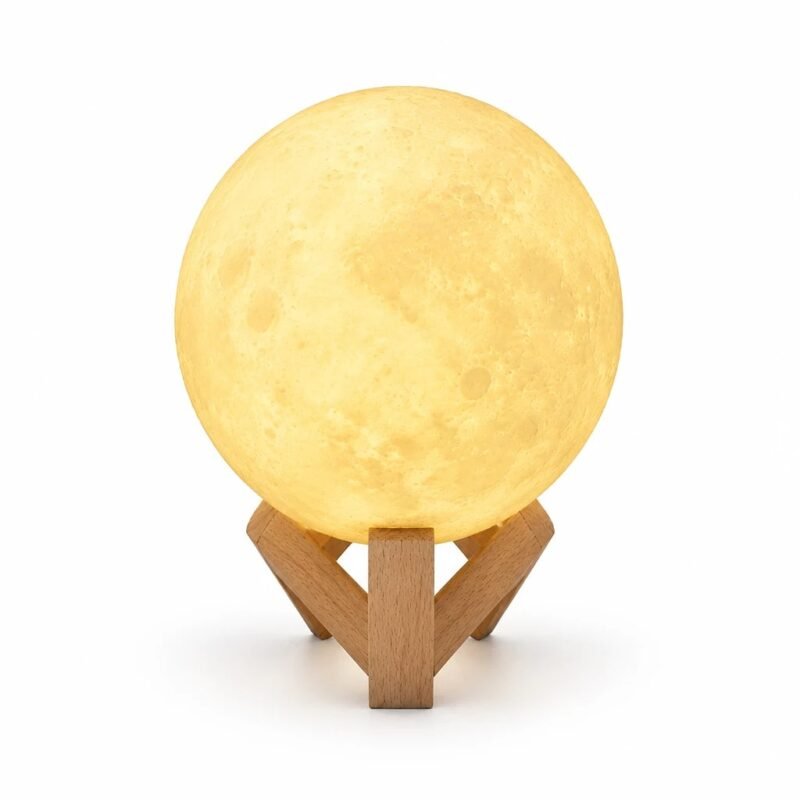 Moon Lamp Night Light, Warm Light