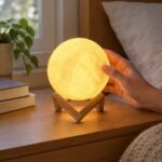 Moon Lamp Night Light, Warm Light