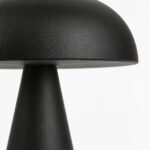 Mushroom Table Lamp, Black