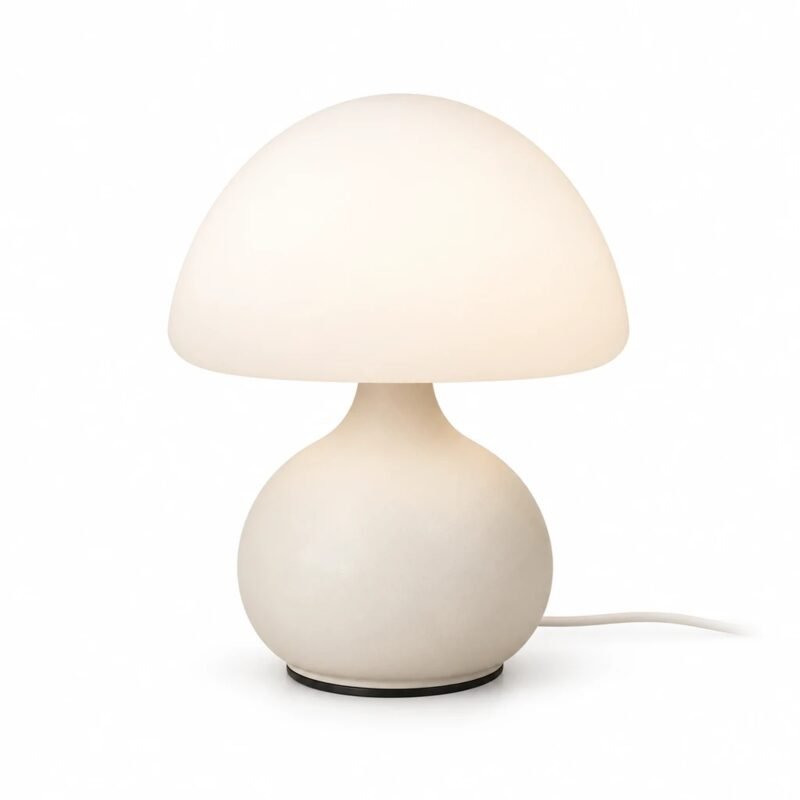 Mushroom Table Lamp, White, main packshot Mushroom Table Lamp, White