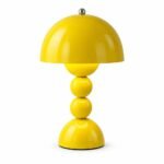 Mushroom Table Lamp, Yellow