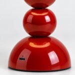 Red Mushroom Table Lamp, Rechargeable