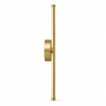 Wall Lamp, Gold 50cm Rechargeable